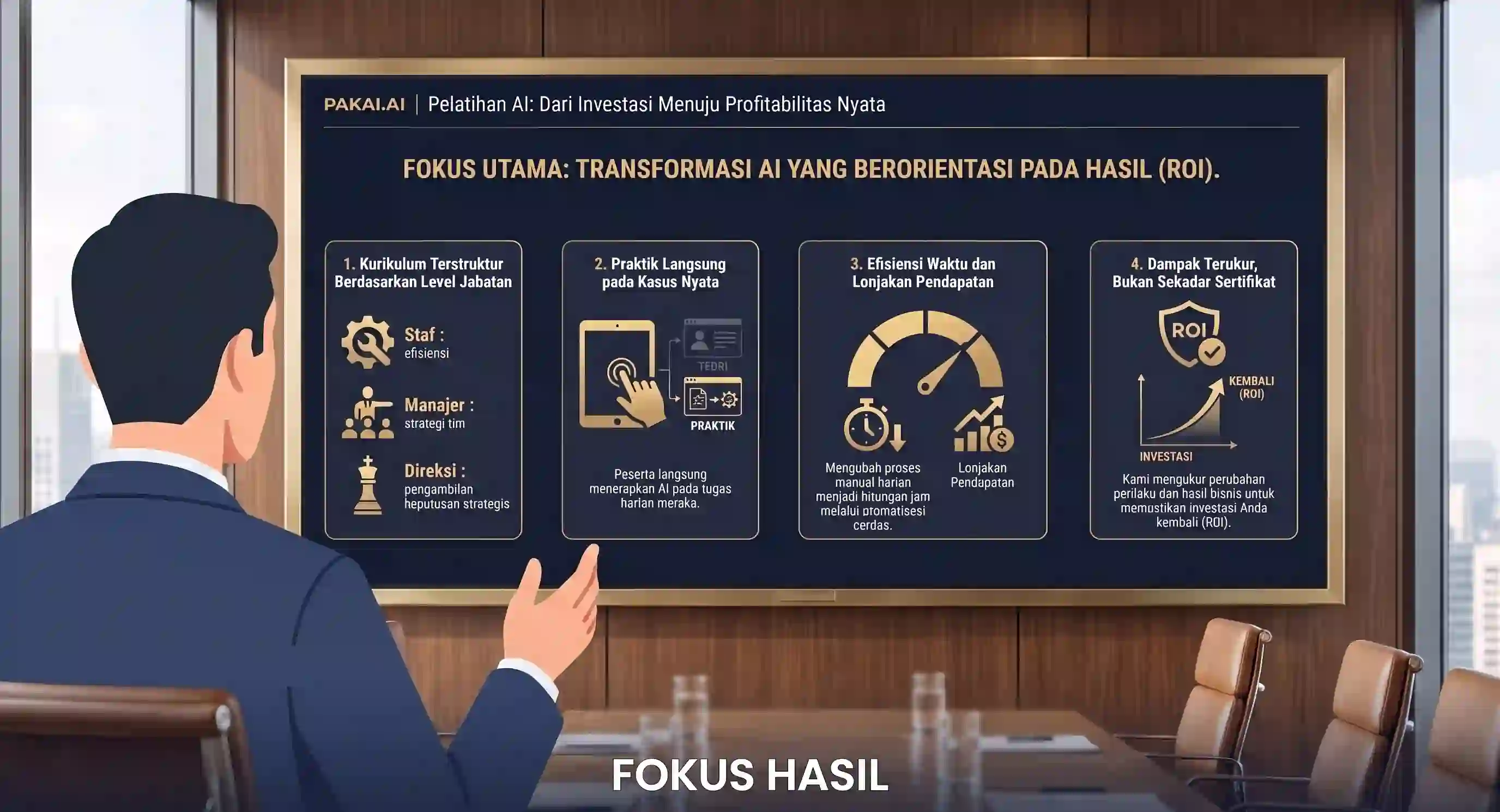 Pelatihan AI untuk Karyawan Perusahaan | Pakai.AI