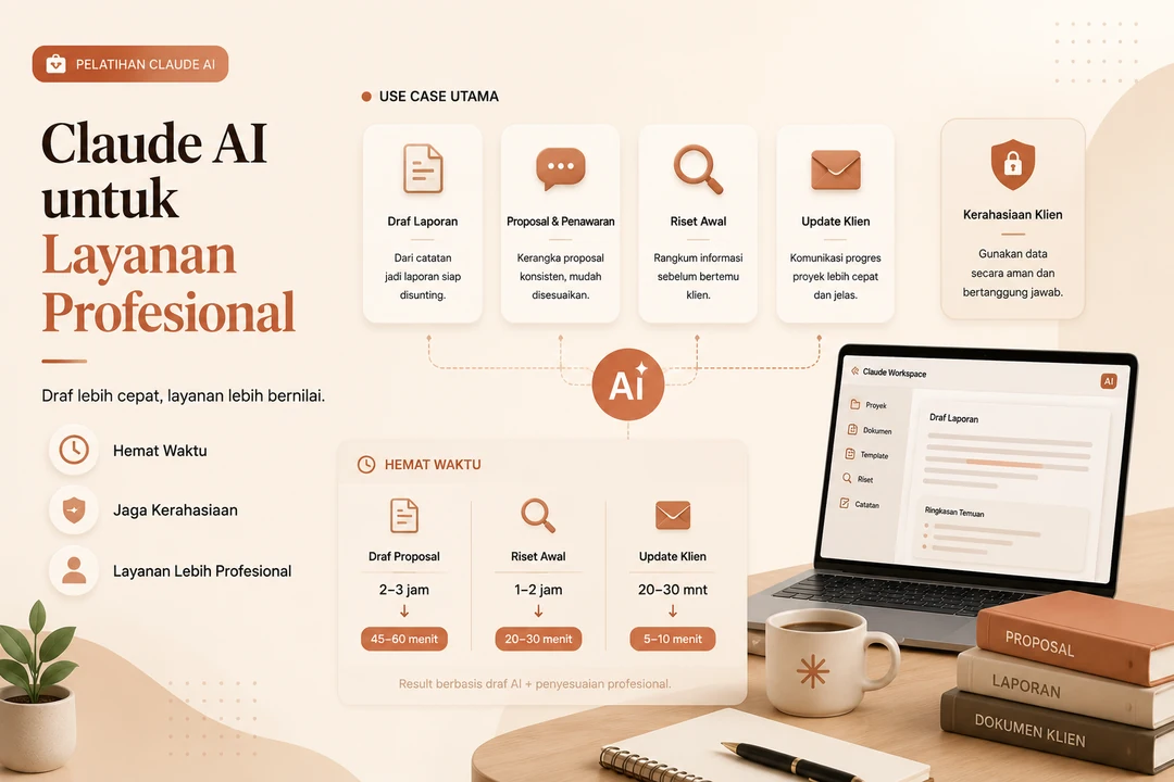 Pelatihan Claude AI untuk Layanan Profesional UKM